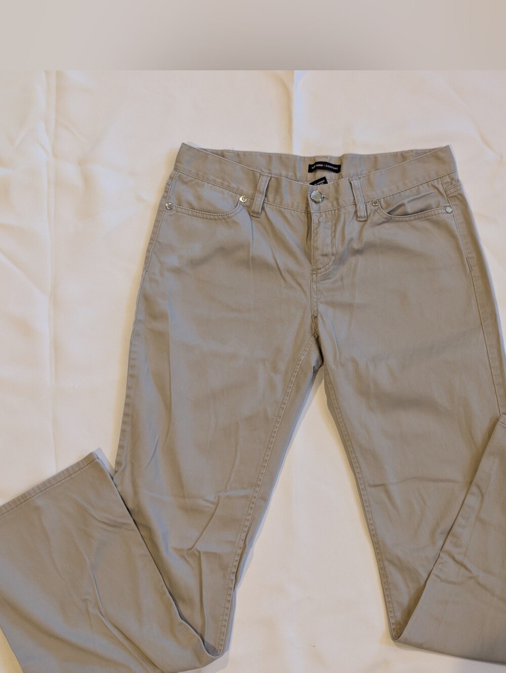 Light Beige Women's Pants Khaki Jeans New York And Company